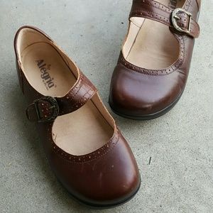 Alegria Kourtney hazelnut professional shoes EU 39
